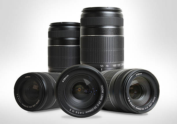 lenses stock photo