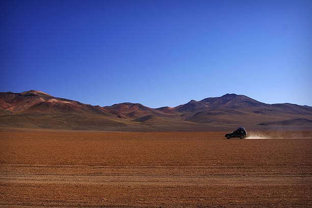 istock Lonely car in the desert 178877346