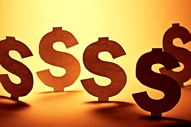 istock Dollar symbol made form paper. 178877712