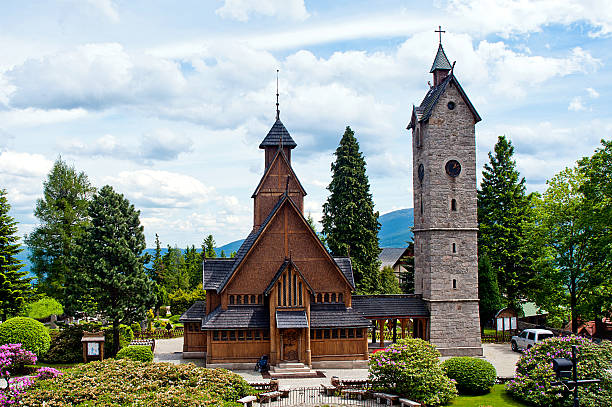 istock Vang (wang) stave church in Karpacz 178877939