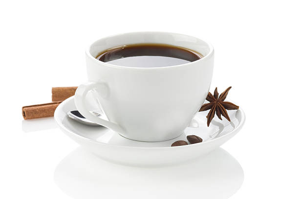 istock coffee with spices and beans on white 178879043