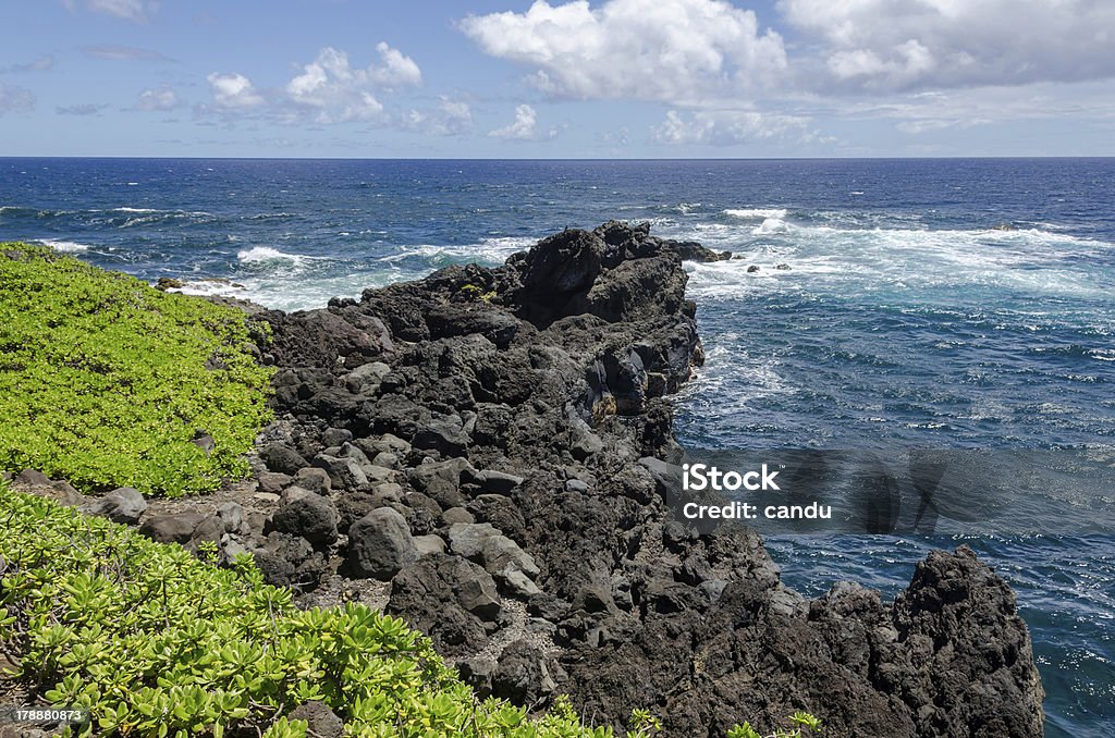 Мауи - Стоковые фото Hana Coast роялти-фри