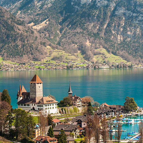 istock Castle View at Visp, Switzerland 178881109