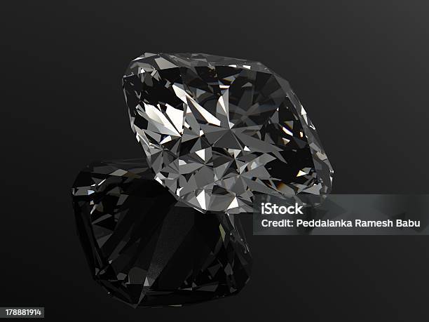 Diamond On White Background With High Quality Stock Photo - Download Image Now - Accessibility, Beauty, Beauty In Nature