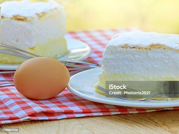 Cream Cake Pie Stock Photo - Download Image Now - Animal Egg, Baked Pastry Item, Bakery