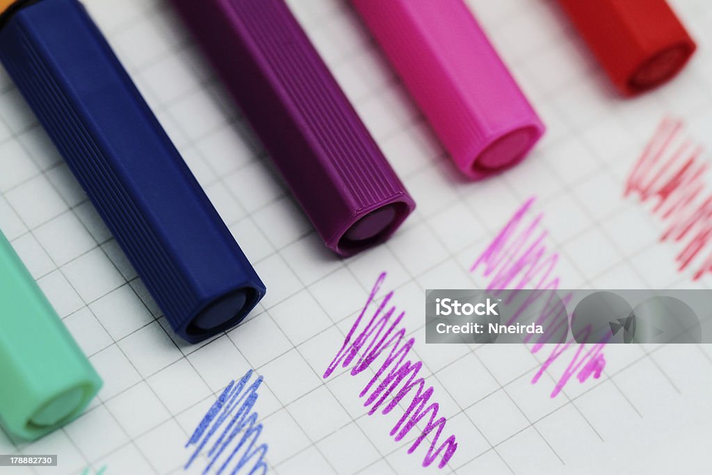 Farbe Stifte - Lizenzfrei Abstrakt Stock-Foto