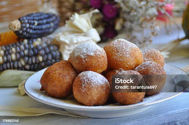 Fritters Stock Photo - Download Image Now - Cake, Cooked, Doughnut