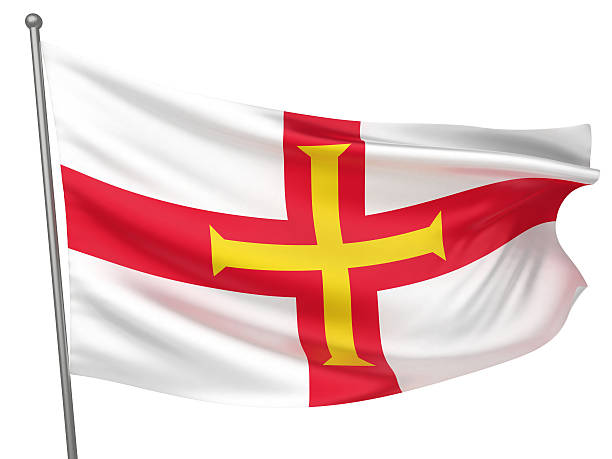 istock Guernsey National Flag 178883471