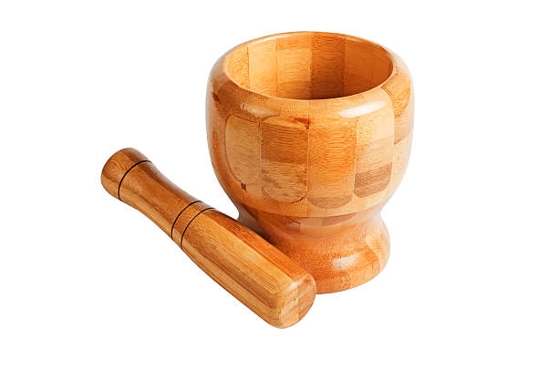 istock Wooden mortar and pestle 178883954
