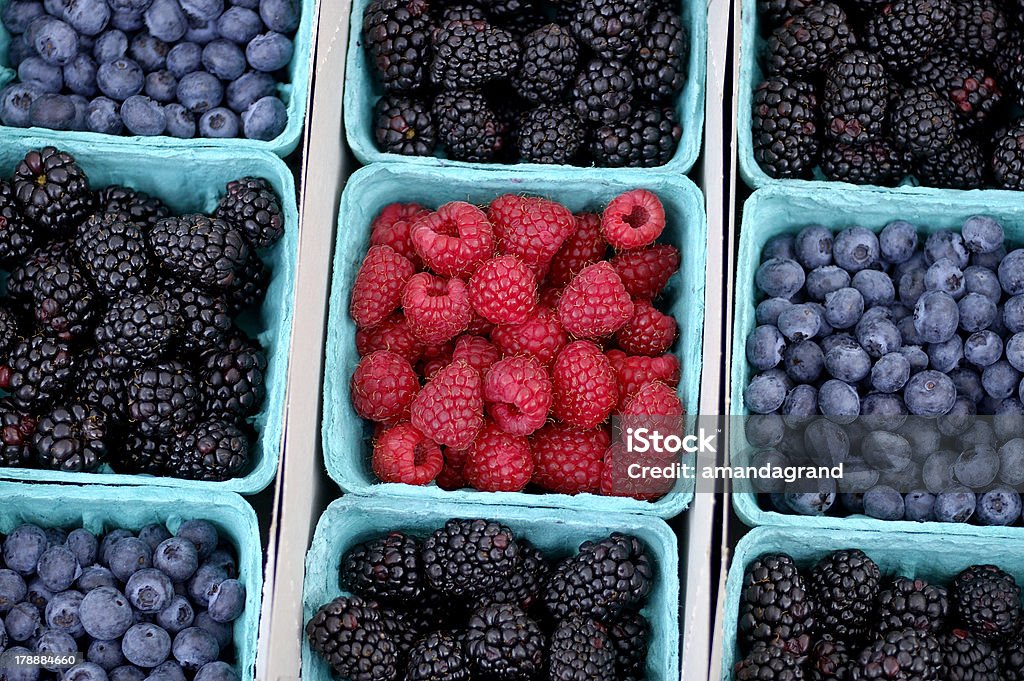 Assortiment de fruits rouges frais - Photo de Aliment libre de droits