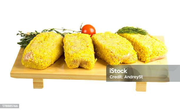 Frango Congelados Cutlets - Fotografias de stock e mais imagens de Almoço - Almoço, Carne, Costeleta - Corte de Carne