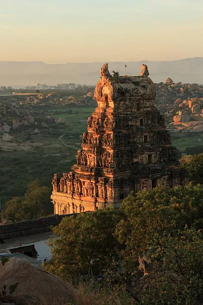 Malyavantha Raghunath Temple in Hampi, Karnataka state, India.