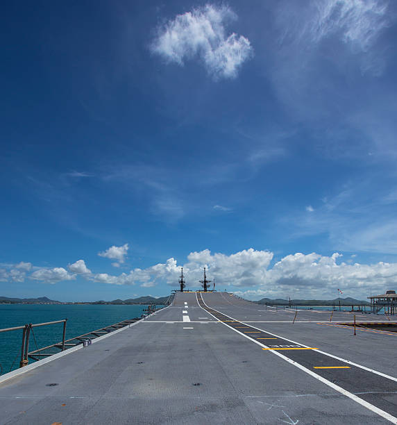 istock Runway on an Aircraft Carrier 178887258