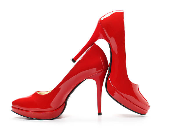 Rote high heel Schuh – Foto
