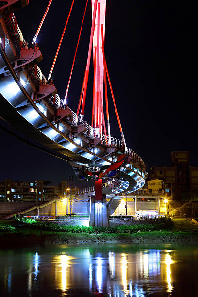 istock Bridge at night in Taiwan 178887664