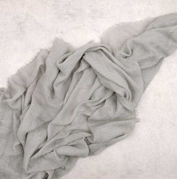 istock Gauze cloth on stone background. 1788876976