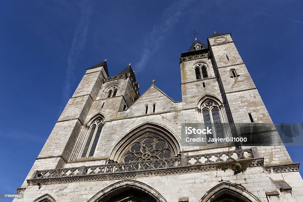 Catedral de Les Andelys - Foto de stock de Arcaico royalty-free
