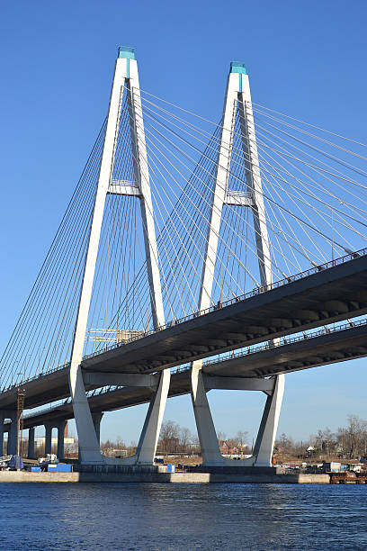 istock Cable-Stayed bridge in St.Petersburg 178889709