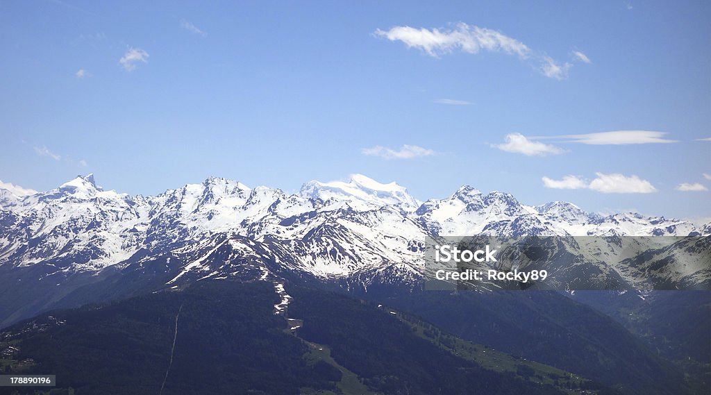 Herrlichen Berglandschaft in der Schweiz - Lizenzfrei Alpen Stock-Foto