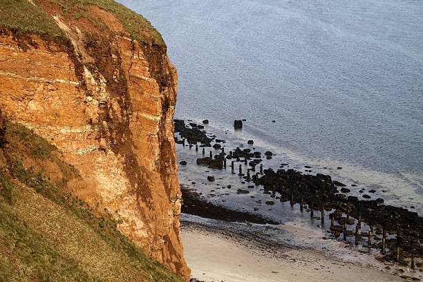 Helgoland rocky coast