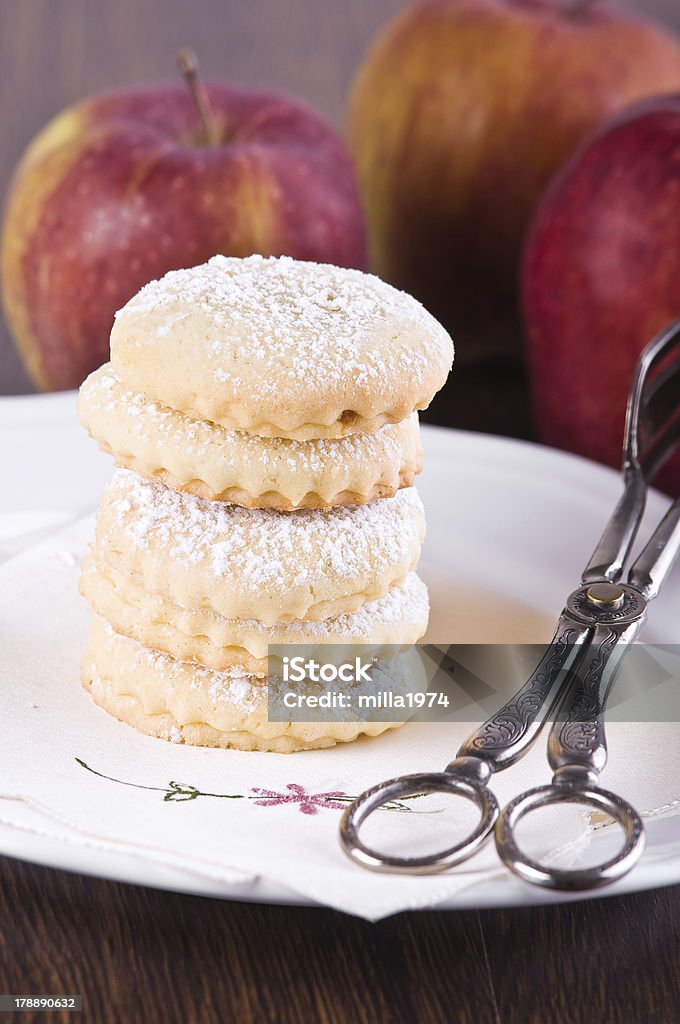 Apple von cookies. - Lizenzfrei Apfel Stock-Foto