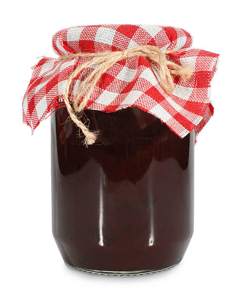 istock Jar of homemade jam or marmalade 178890789
