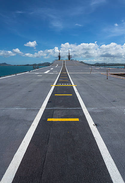 istock Runway on an Aircraft Carrier 178890868