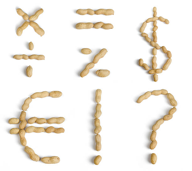 istock Symbols Made of Peanuts 178891568