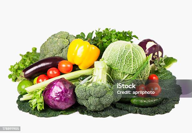 Verdure Fresche - Fotografie stock e altre immagini di Agricoltura - Agricoltura, Autunno, Broccolo