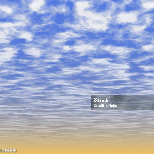 Superficie En Blanco De Cielo Con Nubes Pequeñas Foto de stock y más banco de imágenes de Abstracto - Abstracto, Aire libre, Azul