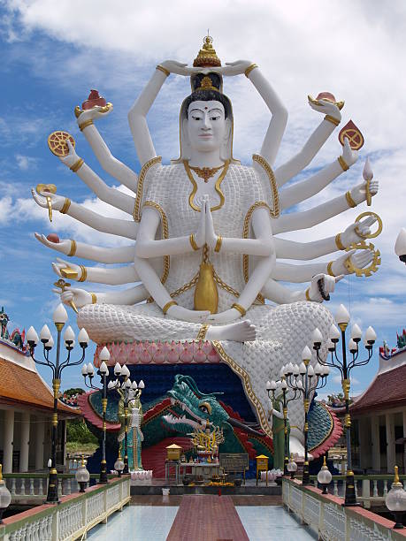 istock Lady with many hands monument in Thailand 178892843