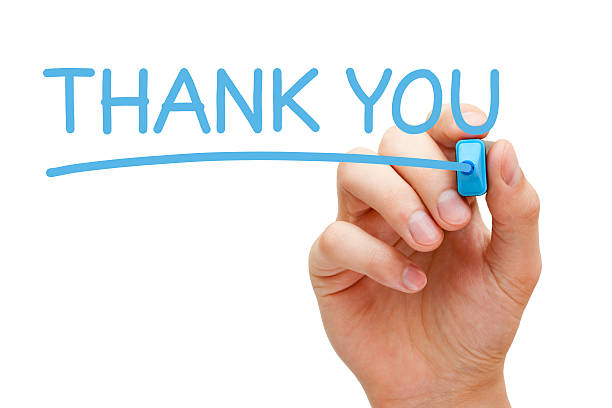 istock Thank You Blue Marker 178893000