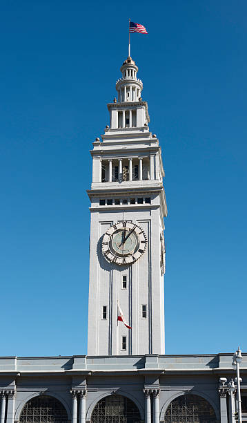 istock San Francisco Clock Tower against a clear blue sky 178893300