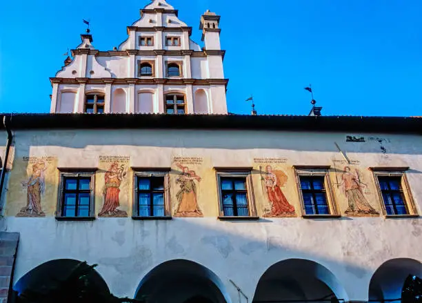 Medieval Town Hall in Levoca, Slovakia