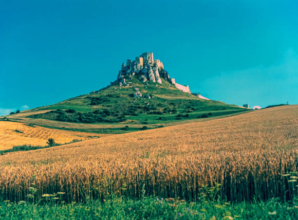 Spis Castle, Slovakia stock photo