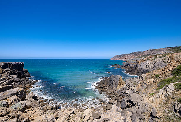 istock Atlantic Ocean viewed from rocky seashore near Lisbon 178895105