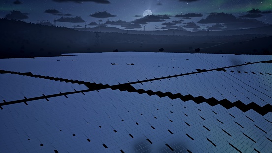Solar Energy, Solar Panel, Solar Power Station, Electricity, Industry