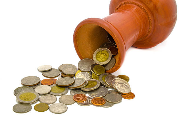 istock Coin of  thailand saving 178896224
