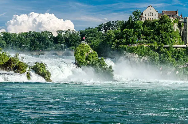 Rhine Falls of Schaffhausen.