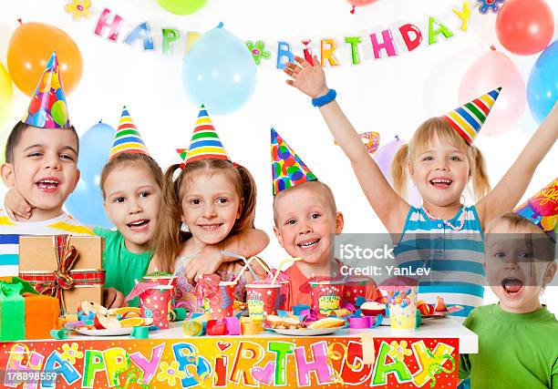 Happy Birthday Stock Photo - Download Image Now - Balloon, Birthday, Birthday Cake