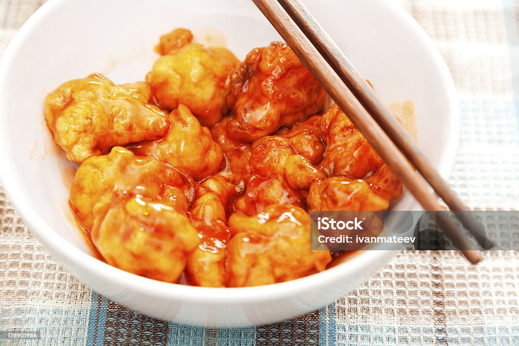 Chinois Poulet aigre-doux - Photo de Aliment libre de droits