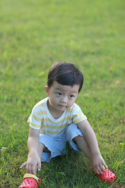 istock Cute children playing in the park 178902565