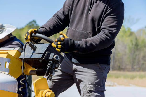 istock During highway construction, a pavement machine lays fresh bitumen asphalt over gravel base 1789041969
