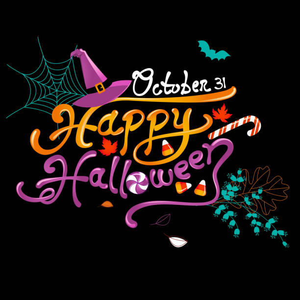 할로윈 - halloween candy candy corn backgrounds stock illustrations