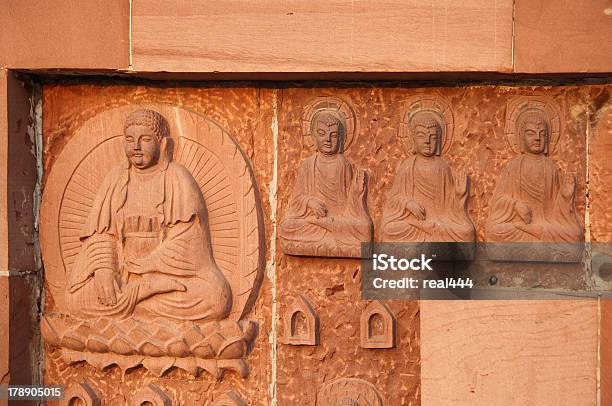 Стены Из Будда — стоковые фотографии и другие картинки Азия - Азия, Архитектура, Барельеф