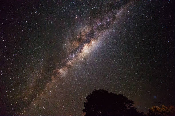 istock Milky Way shining bright at night 178905637