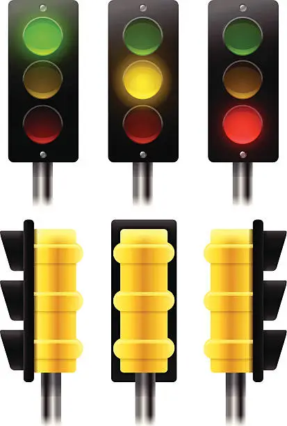 Vector illustration of Traffic Lights