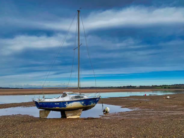 istock Boat at Exe Estuary, Exmouth, Devon, UK 1789083223
