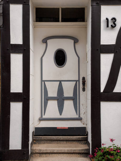 istock Old wooden door in Germany 1789086693