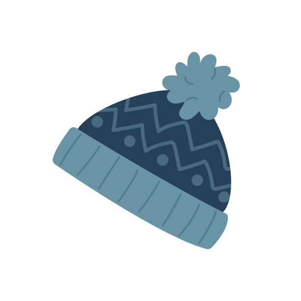 ilustraciones, imágenes clip art, dibujos animados e iconos de stock de ð  ðµñ  ð ° ñ  ñ  - knit hat